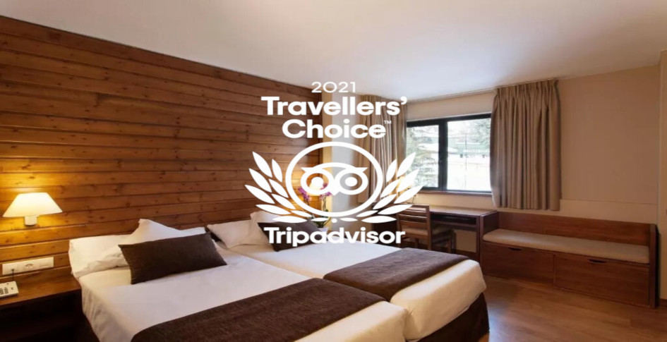 El Hotel Tuc Blanc recibe el premio  Travellers’ Choice 2021