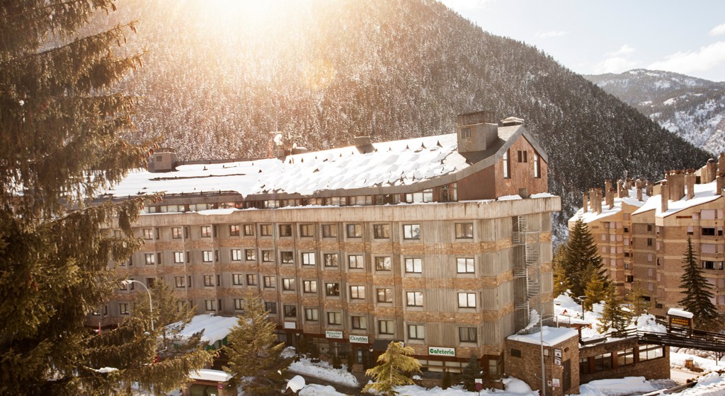 Hotel TucBlanc Baqueira 1500. Puesta de sol