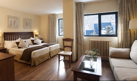 Habitació Junior Suite Hotel Tuc Blanc Baqueira