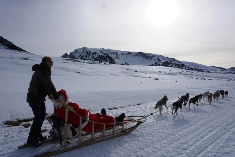 papa noel baqueira