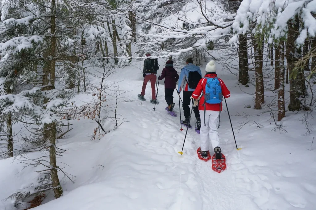 raquetas nieve baqueira