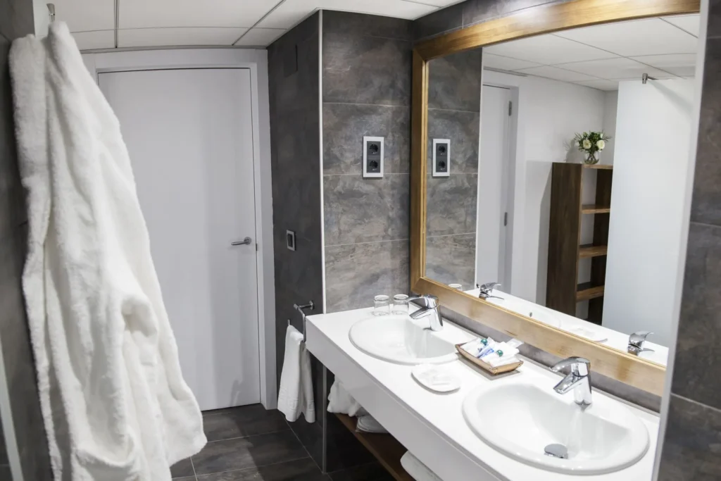 baño doble superior
