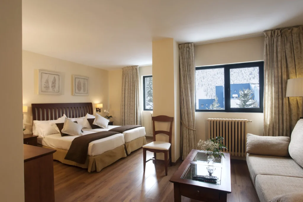 dormir en baqueira suite