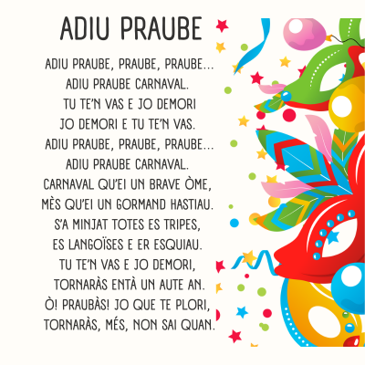 Children's song in Aranese
