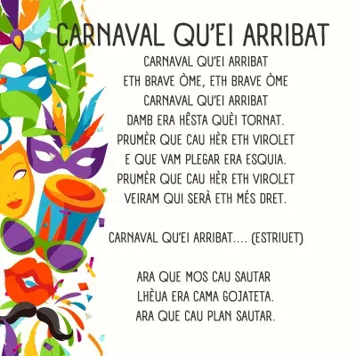 Children's song in Aranese_carnival